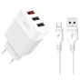 Зарядний пристрій XO L72 QC3.0 3USB +micro (XO-L72-MCR) - зменшене зображення 1