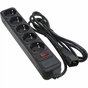Мережевий фільтр живлення Patron 2 m3*1mm2 (SP-1055U) 5 розеток BLACK (EXT-PN-SP-1055U) - зменшене зображення 1