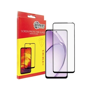Скло захисне Dengos Full Glue OPPO A3 (black) (TGFG-373) зображення 1