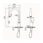 Змішувач Nett SWH-435 - зменшене зображення 3
