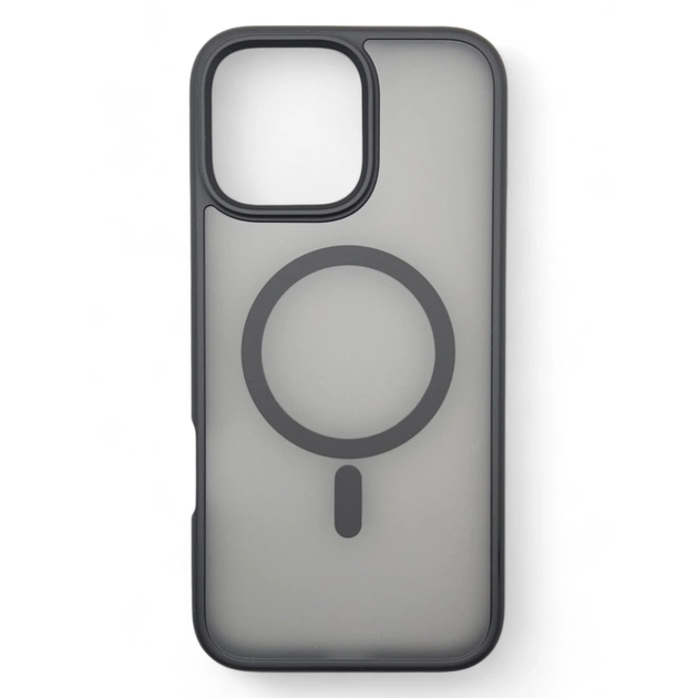 Чехол для мобильного телефона BeCover Metal Buttons Case (MagSafe) для Apple iPhone 16 Pro Max Black (712099) - изображение 1