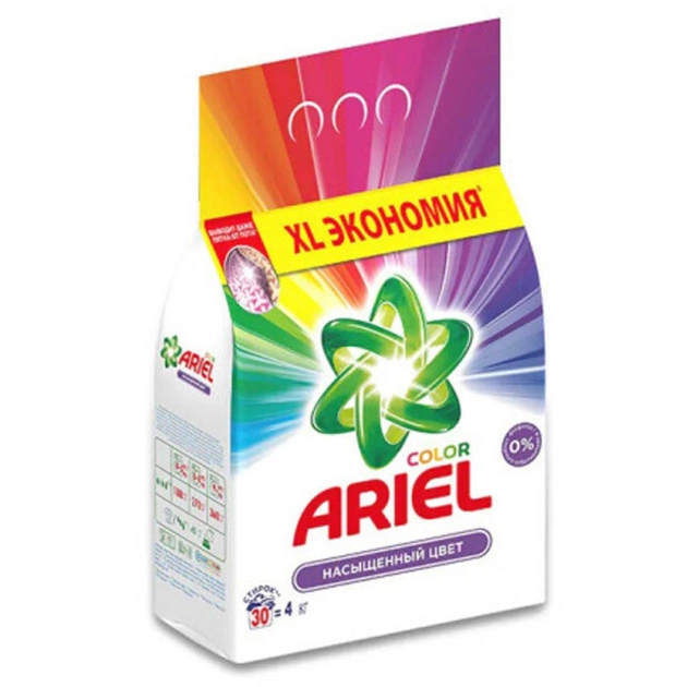 Пральний порошок Ariel Color 4 кг Автомат (4015600431068) - изображение 1
