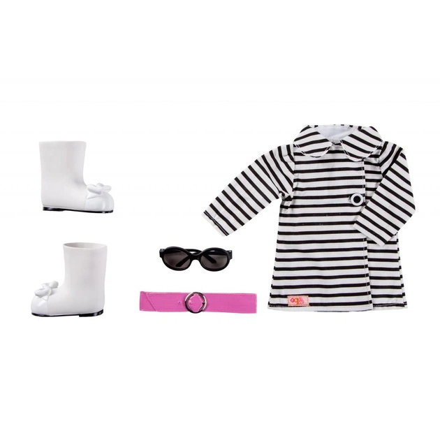 Аксесуар до ляльки Our Generation Смугасте пальто (BD60012Z) - picture 1