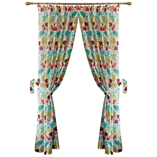 Штора Прованс Red cherries 140х250 см (034907) - picture 1