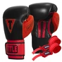 Боксерські рукавички Title Boxing All Heart Bag Gloves 2.0 Black/Red 16 oz (AHABG2 16 oz BK/RD) - зменшене зображення 1
