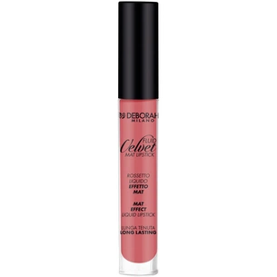 Помада для губ Deborah Velvet Mat 02 - Rose Nude (8009518276824) зображення 1