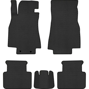Килимок в салон EVAtech Mercedes-Benz A-Class (W169) 2004-2012 2 поко (MB2894C5MS2RBB) зображення 1