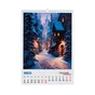 Календар Buromax настінний А2 2027 рік, 1 пружина, Fairytale landscapes (BM.210651) - зменшене зображення 3