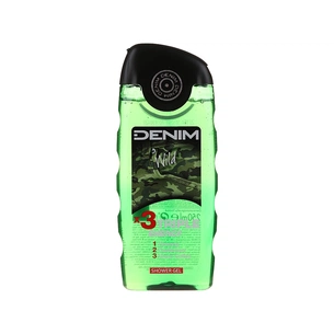 Гель для душу Denim Wild потрійна енергія 250 мл (8008970038957) зображення 1