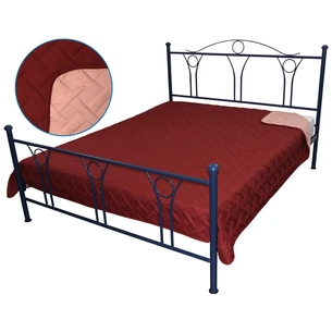 Покривало Руно Лілія бордова 150x212 см (360.52У_ББ лілія) зображення 1