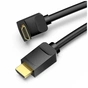 Кабель мультимедійний HDMI M to HDMI M 1.0m 90° corner black Vention (AAQBF) - уменьшенное изображение 2