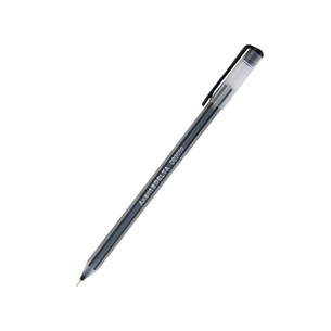 Ручка масляна Delta by Axent Чорна 0.7 мм Прозорий корпус (DB2059-01) зображення 1