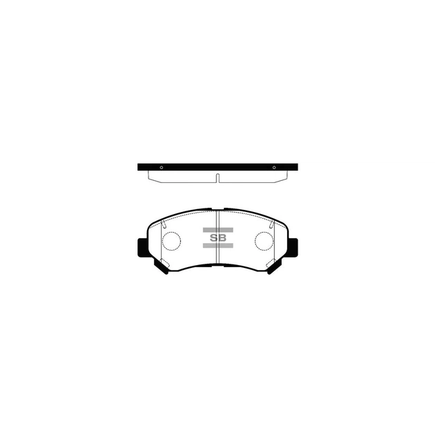 Тормозные колодки HI-Q SP1451 - изображение 1