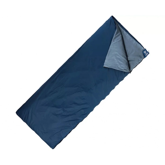 Спальний мішок Naturehike Mini Ultra Light LW 180 NH15S003-D Silk-like Cotton Left Blu (6927595703229-L) - зображення 1