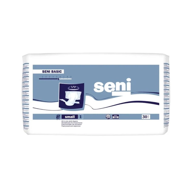 Подгузники для взрослых Seni Basic Small 30 шт (5900516693787) - изображение 1