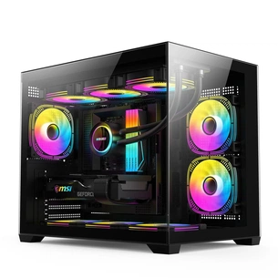 Корпус GTL Gaming Abyss Black (GTLN285M) без БЖ зображення 1