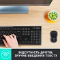 Комплект Logitech MK270 Wireless UA Black (920-004508) - зменшене зображення 2