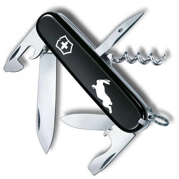 Ніж Victorinox Spartan Zodiac Black "Шпаркий Кролик" (1.3603.3_Z2170u) - изображение 1