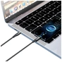 Дата кабель USB-C to USB-C 1.2m 5A 100W transparent head ColorWay (CW-CBPDCC053-BK) - зменшене зображення 7
