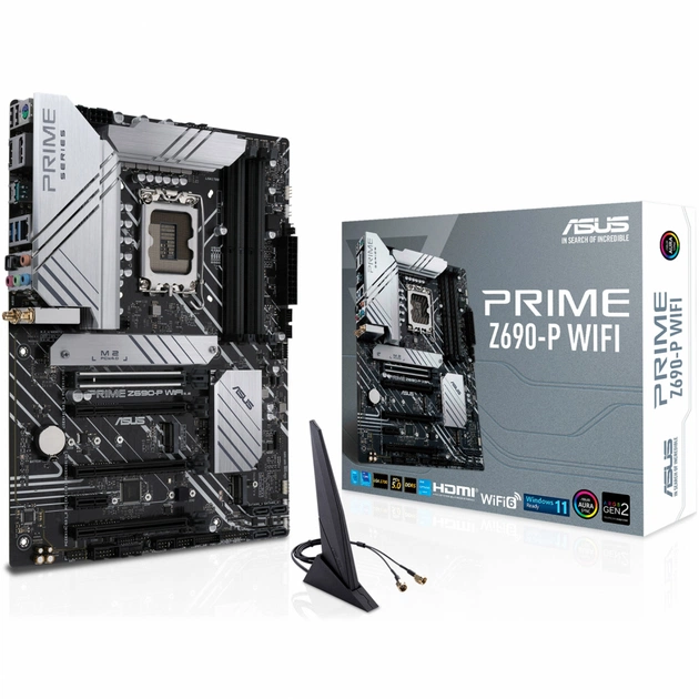 Материнська плата ASUS PRIME Z690-P WIFI - зображення 1