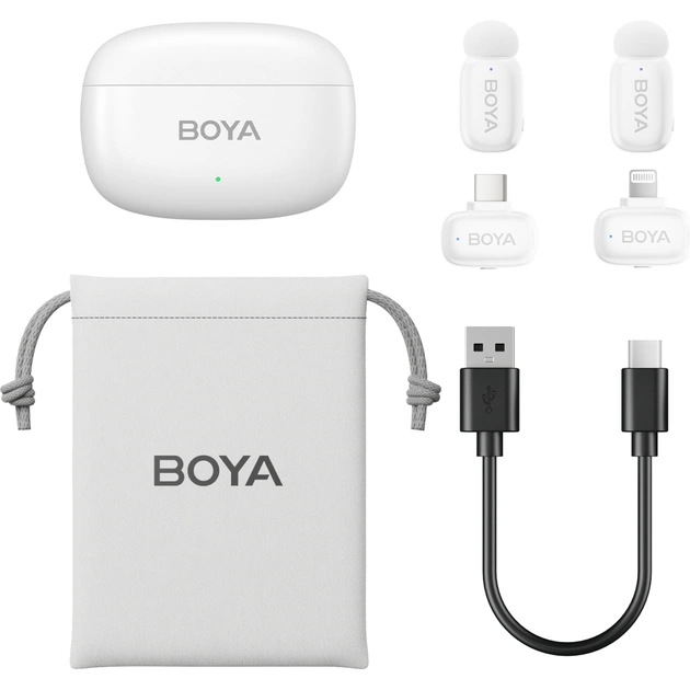 Мікрофон Boya mini-13 Type-C/Lightning White (mini-13) - picture 2