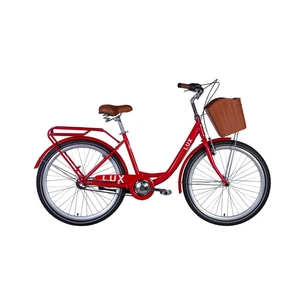 Велосипед Dorozhnik LUX планет. 26" 17" ST 2024 Червоний (OPS-D-26-251) зображення 1