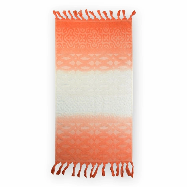 Полотенце Home Line махровое Ocean оранжевое 50х85 см (126255) - изображение 1