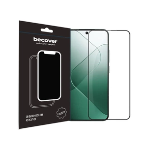 Скло захисне BeCover Xiaomi 14 5G Black (710789) зображення 1