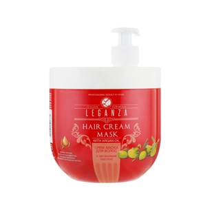Маска для волосся Leganza з аргановою олією 1000 мл (3800010502771) зображення 1