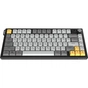 Клавіатура Ajazz AF82 Wireless/Bluetooth/USB UA Black/Gray/Yellow (AF82-BGY) - зменшене зображення 3