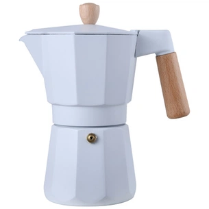 Гейзерна кавоварка Bergner BG-38195-WH зображення 1