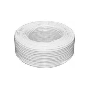 Кабель комбинированный Ritar RG59 75 Ом 0,81мм.CU, 64x0.12m CCA, 2x0.5mm2, white, 100м (RT-W100-RG59+2x0.5mm) изображение 1