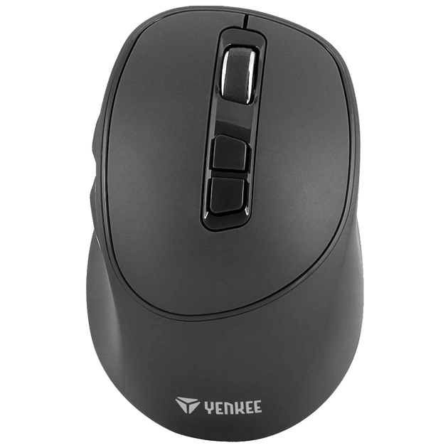 Мишка YENKEE YMS 2080GY Slider Wireless Black (45019322) - зображення 1