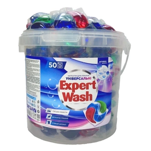 Капсули для прання Expert Wash Універсальні Гірська свіжість 50 шт. (4820197122684) зображення 1