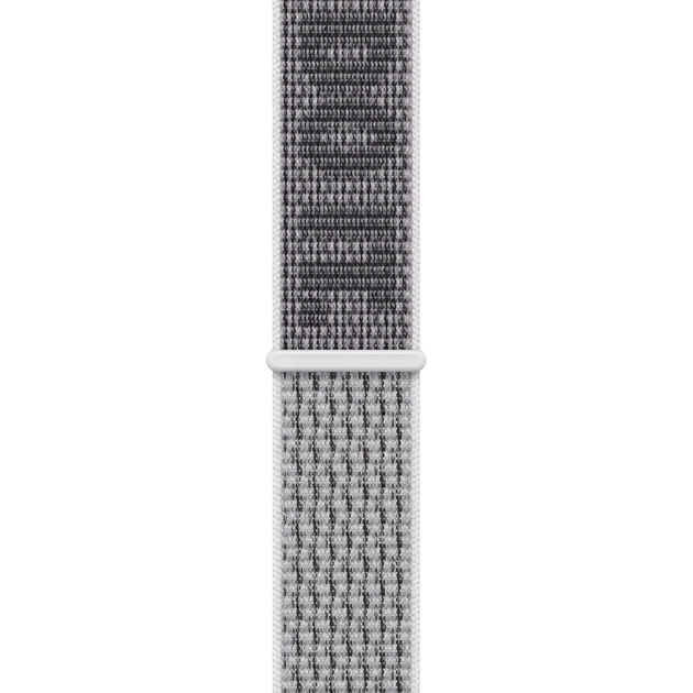Ремінець до смарт-годинника Apple 41mm Summit White/Black Nike Sport Loop (MPHV3ZM/A) - изображение 1