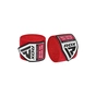 Бинт для спорту RDX WX Professional Boxing Hand Wraps Red 4.5м (HWX-RR+) - зменшене зображення 6