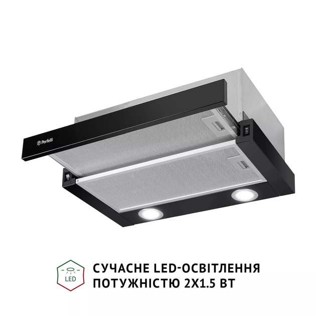 Витяжка Perfelli TL 502 BL LED - зображення 4
