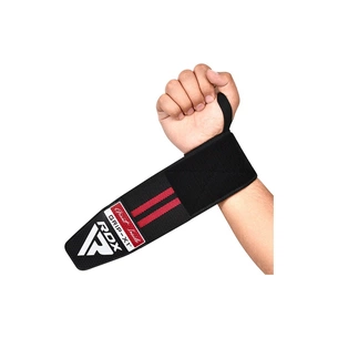 Бинт для спорту RDX Gym Wrist Wrap R11 Black/Red (WAH-WR11BR) зображення 1