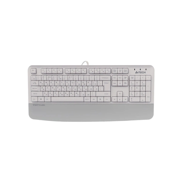 Клавіатура A4Tech FK20 USB UA White (4711421003216) - зображення 1