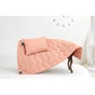 Ковдра MirSon Набір бавовняний Всесезонний №1747 Eco Light Coral Ковдра 220x240 + подушка 50x70 середня (2200003710779) - зменшене зображення 3