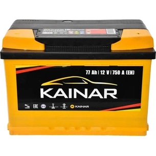 Акумулятор автомобільний KAINAR PREMIUM 77Ah Ев (-/+) (750EN) (077 230) зображення 1