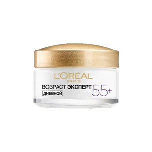 Крем для обличчя L'Oreal Paris Вік експерт 55+ проти зморшок денний 50 мл (3600522058922/3600524033224) зображення 1