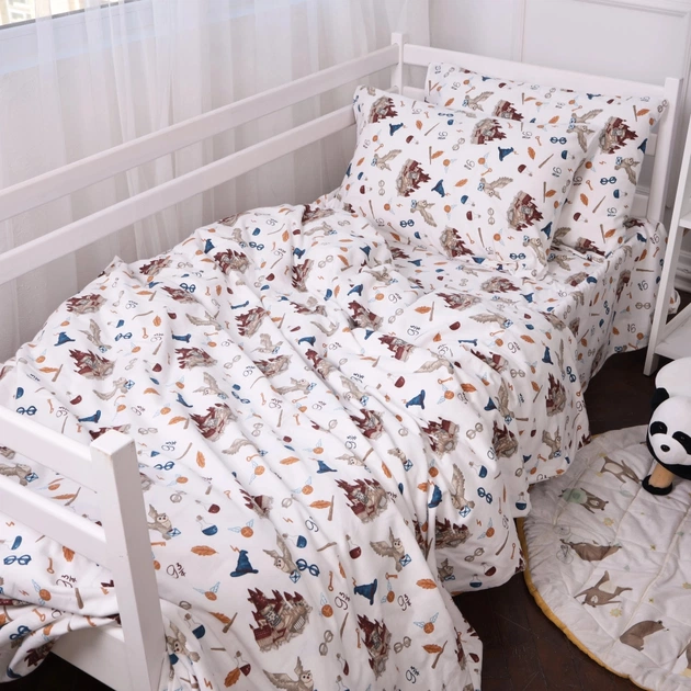 Постільна білизна MirSon 013 Harry Potter Фланель 143х210 Полуторний (2200009653582) - picture 5