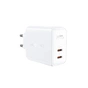 Зарядний пристрій Acefast A29 USB-C PD50W GaN White (6974316281450) - уменьшенное изображение 1