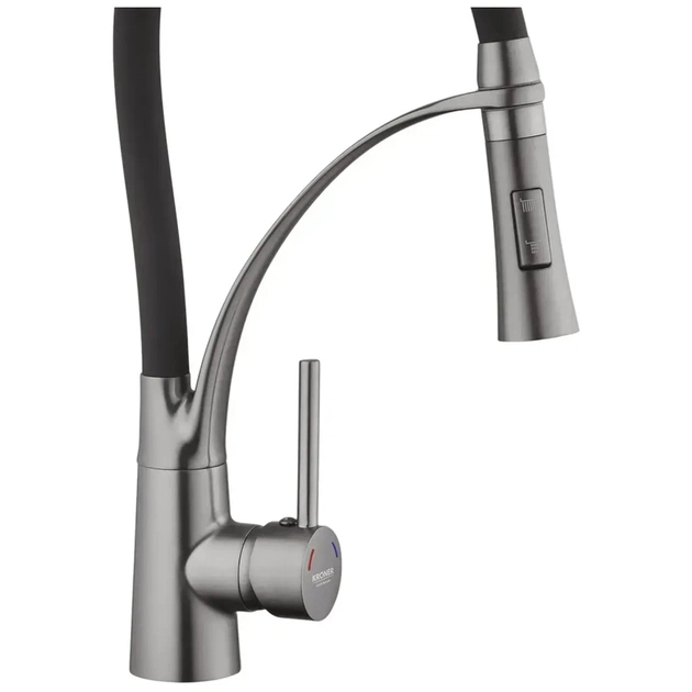 Змішувач Kroner Ersel-GRP03393BLK (CV033800) - picture 4