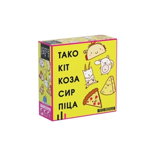 Настільна гра Feelindigo Тако Кіт Коза Сир Піца (FI20032) зображення 1