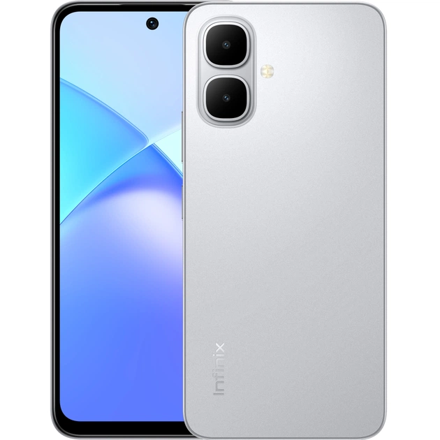 Мобільний телефон Infinix Smart 10 4/128Gb Titanium Silver (4894947084461) - зображення 1