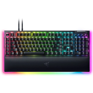 Клавіатура Razer BlackWidow V4 PRO Green Switch USB UA Black (RZ03-04680100-R3M1) зображення 1