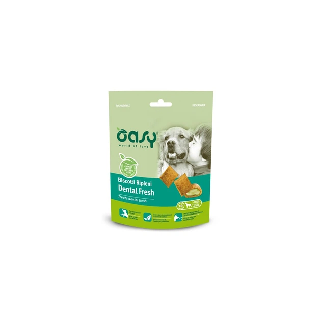 Ласощі для собак OASY TREATS Dental Fresh 70 г (8053017343129) - зображення 1