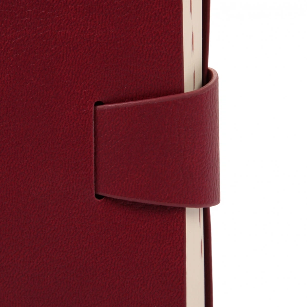 Тижневик Leo planner датований 2026 "Alpha", м‘який, бордовий, 352 сторінки (252630) - picture 4